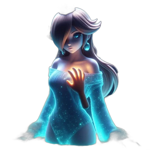 dress, staff, robot, jewelry transparent PNG cut-out