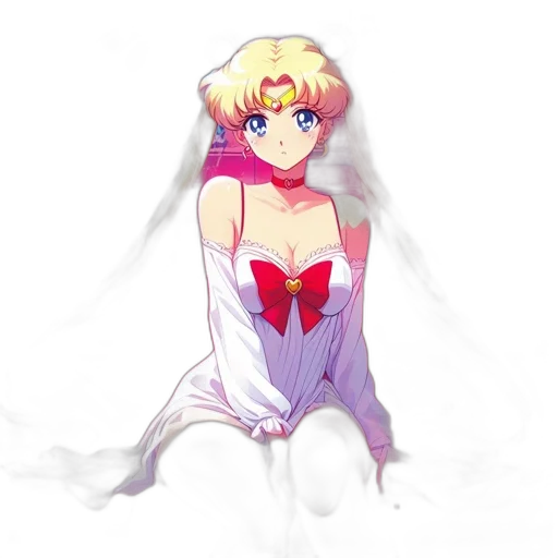 dress, crown, robot, flower transparent PNG cut-out
