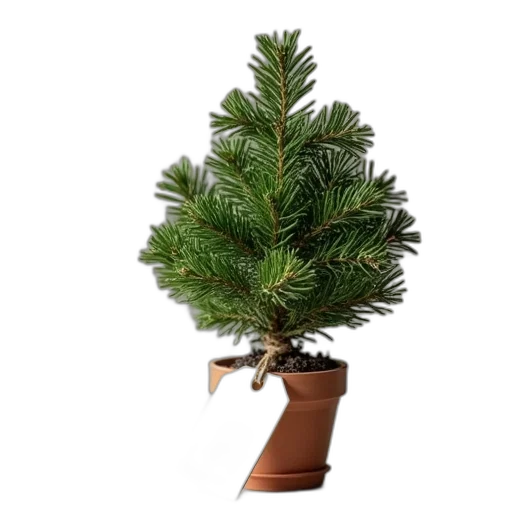 tree, small, christmas, plant transparent PNG cut-out