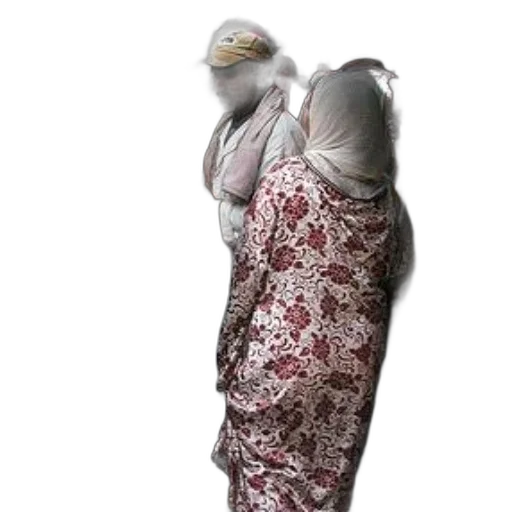 dress, mask, staff, hat transparent PNG cut-out