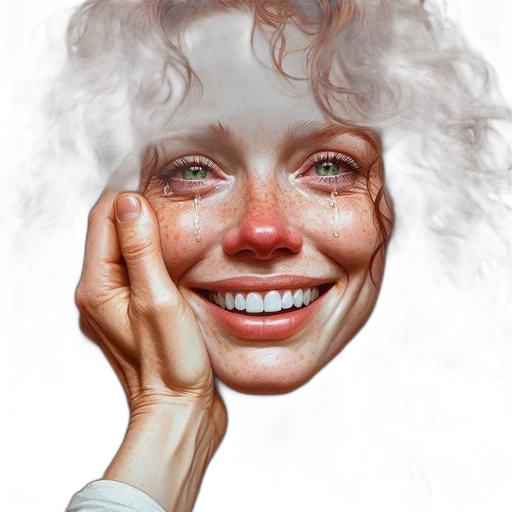 face, mask, creature, hair transparent PNG cut-out