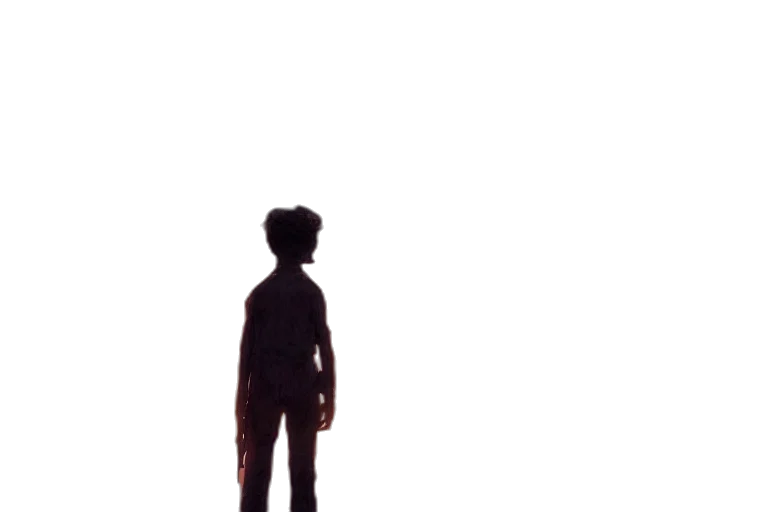 staff, robot, jacket, creature transparent PNG cut-out