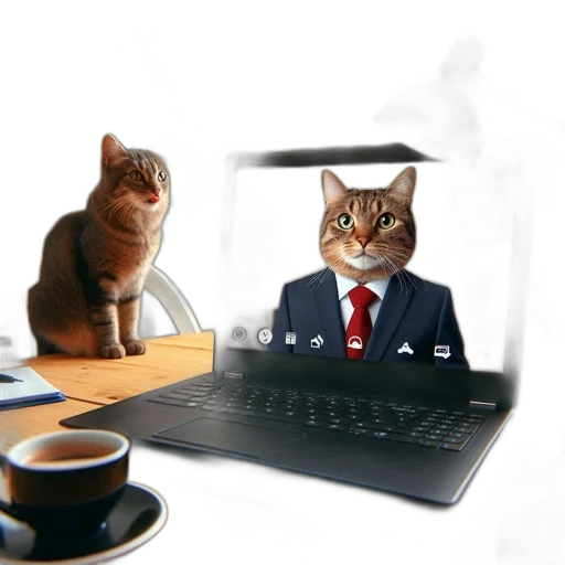 staff, 3d render, photorealistic, office transparent PNG cut-out