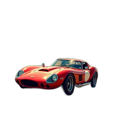 car, animal, 3d render, photorealistic transparent PNG cut-out