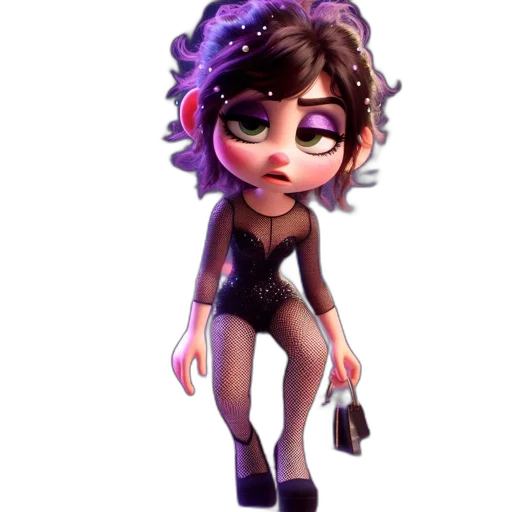 dress, staff, concept art, cartoon transparent PNG cut-out