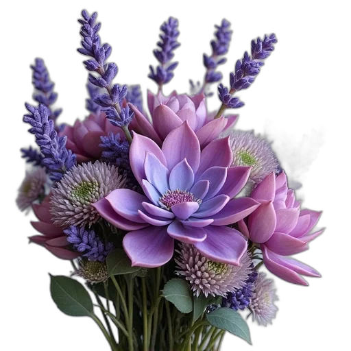 flower, crown, photorealistic, 3d render transparent PNG cut-out