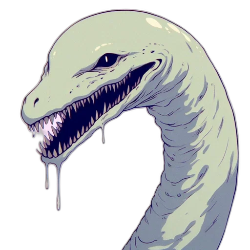 creature, dragon, animal, face transparent PNG cut-out