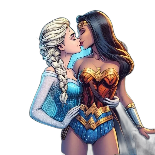 comic book art, fantasy art, concept art, cartoon transparent PNG cut-out
