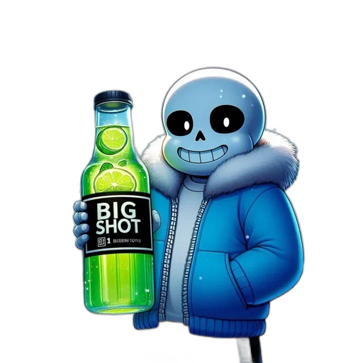 jacket, bottle, robot, creature transparent PNG cut-out