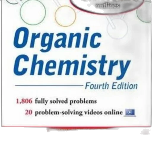 organic, chemistry, fourth, edition transparent PNG cut-out