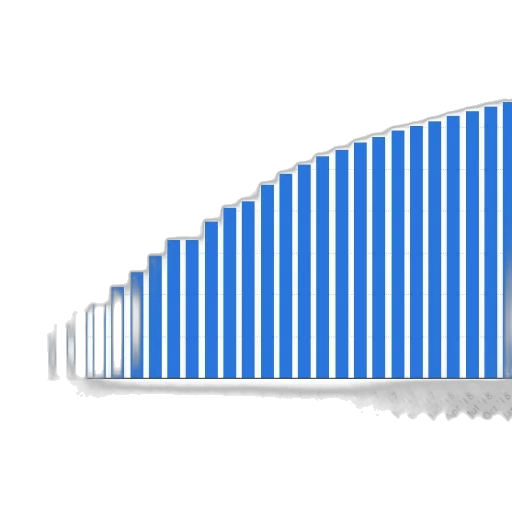 vaporwave, blue, bar, graph transparent PNG cut-out