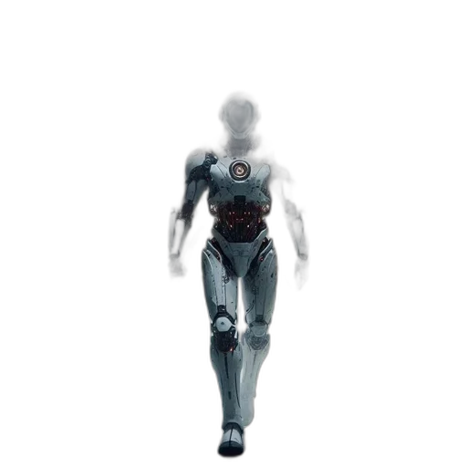 robot, creature, weapon, face transparent PNG cut-out