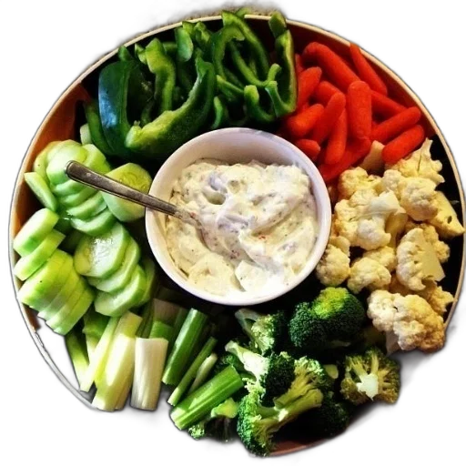 food, round, platter, variety transparent PNG cut-out