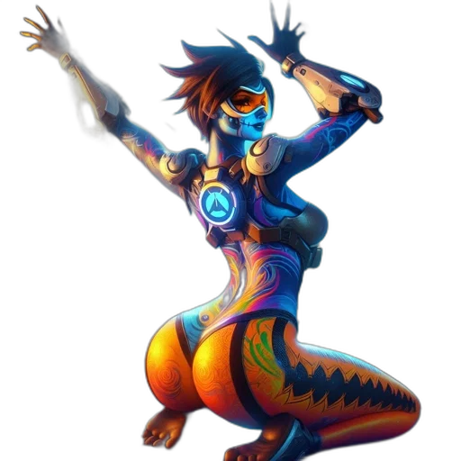 robot, creature, dragon, dress transparent PNG cut-out