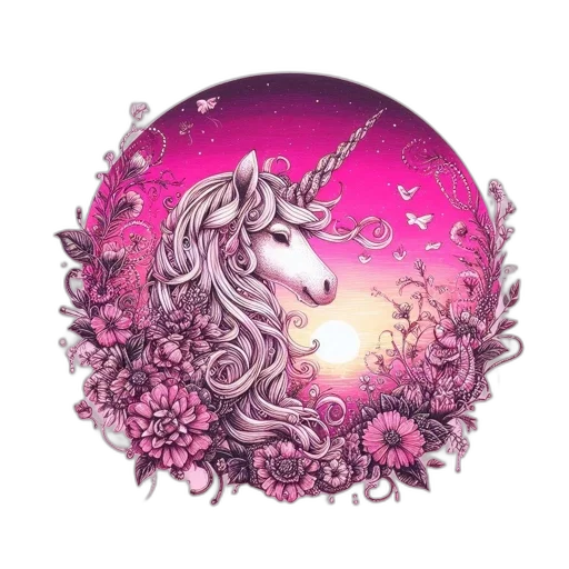 fantasy art, vaporwave, watercolor, anime transparent PNG cut-out