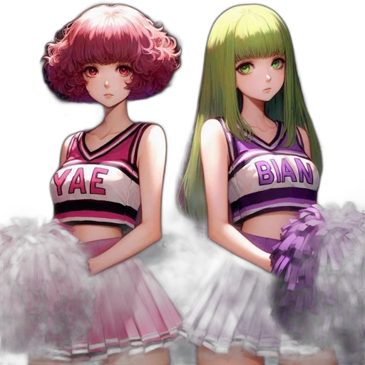 hair, anime, concept art, fantasy art transparent PNG cut-out