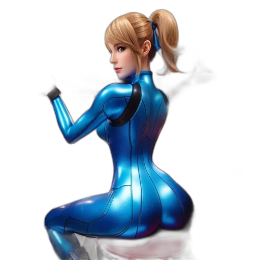 robot, dress, concept art, 3d render transparent PNG cut-out