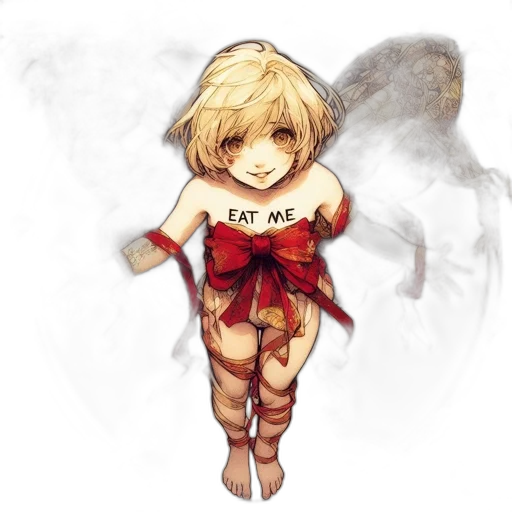 dress, weapon, staff, dragon transparent PNG cut-out