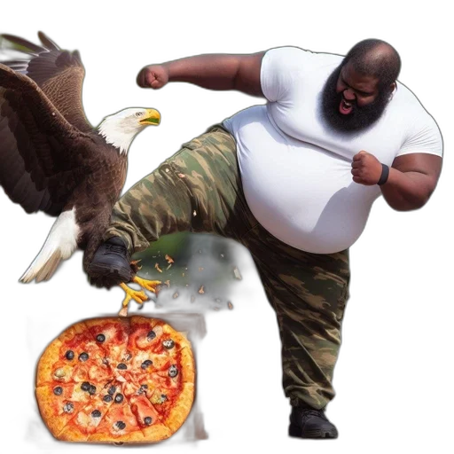food, animal, concept art, man transparent PNG cut-out