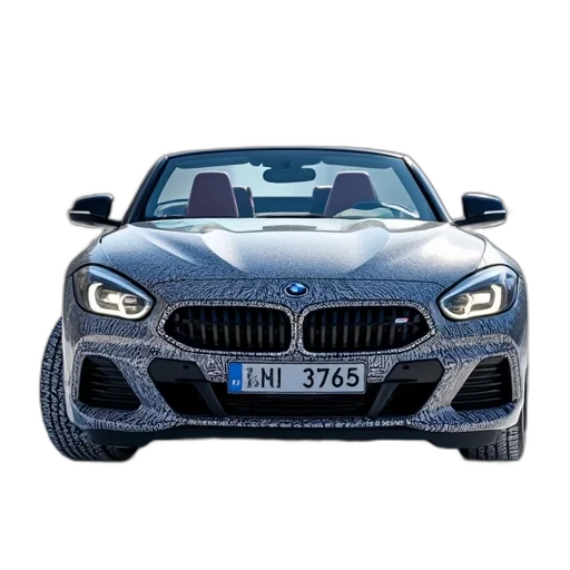car, 3d render, photorealistic, 2019 transparent PNG cut-out