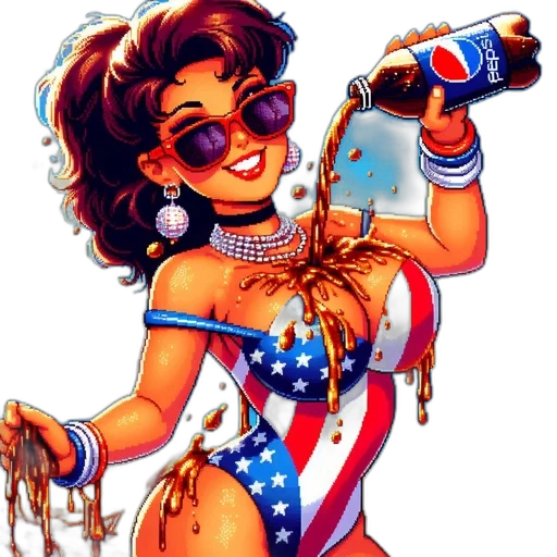 cartoon, comic book art, concept art, woman transparent PNG cut-out