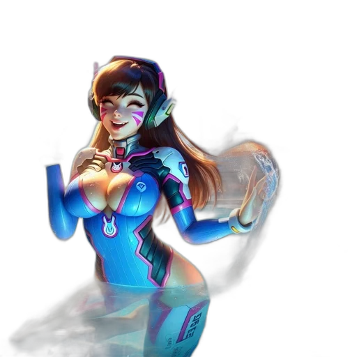 robot, dress, staff, mask transparent PNG cut-out