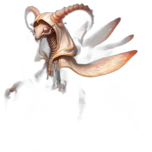 dragon, creature, staff, animal transparent PNG cut-out