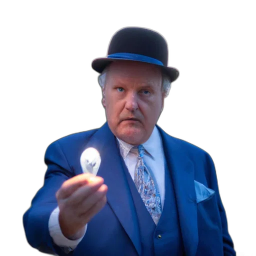 hat, staff, jacket, umbrella transparent PNG cut-out