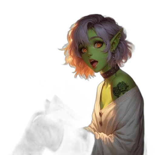 staff, dragon, face, fantasy art transparent PNG cut-out