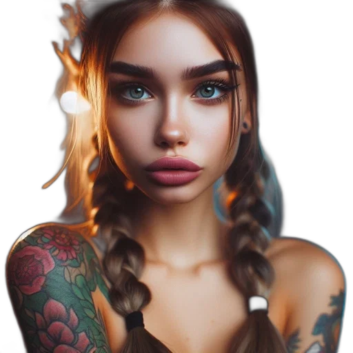 face, jewelry, dress, dragon transparent PNG cut-out