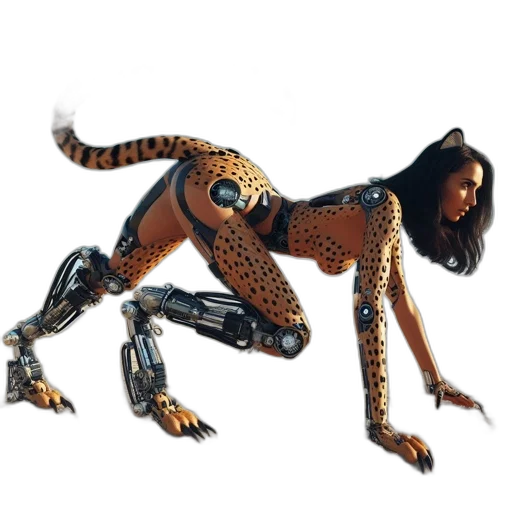 robot, animal, creature, weapon transparent PNG cut-out
