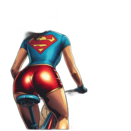 dress, comic book art, concept art, 3d render transparent PNG cut-out