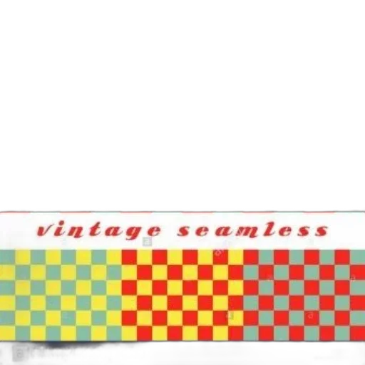 pixel art, red, vintage, seamless transparent PNG cut-out