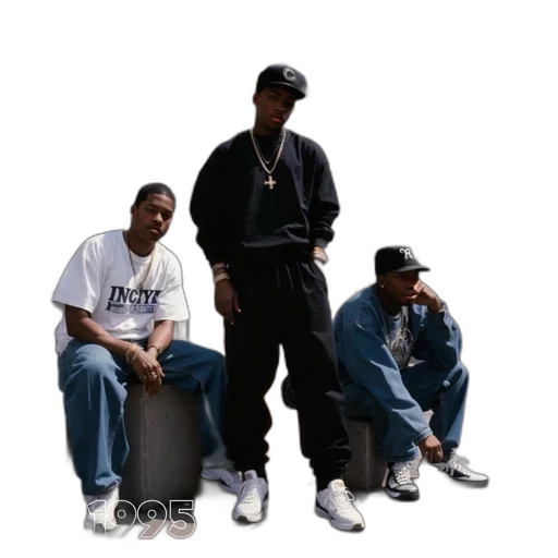 jacket, three, young, men transparent PNG cut-out