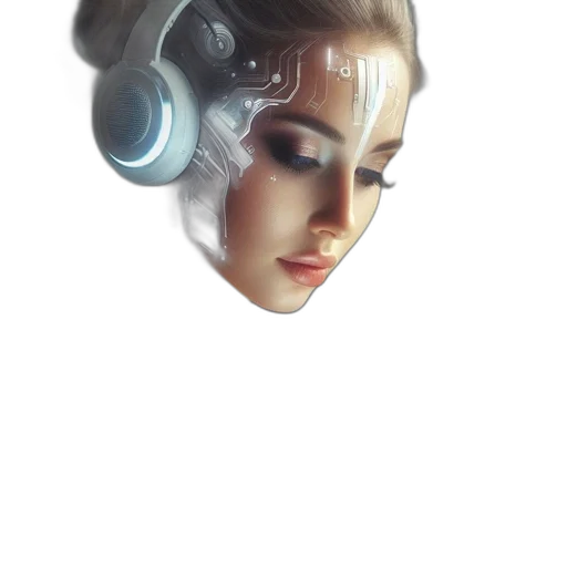 face, mask, robot, crown transparent PNG cut-out