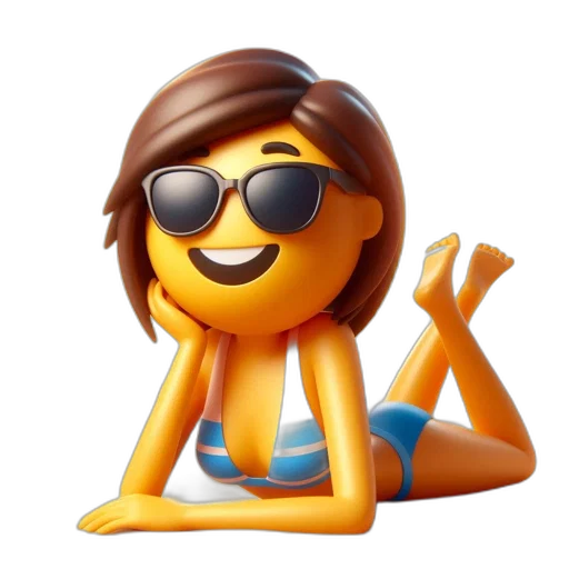face, 3d render, cartoon, concept art transparent PNG cut-out
