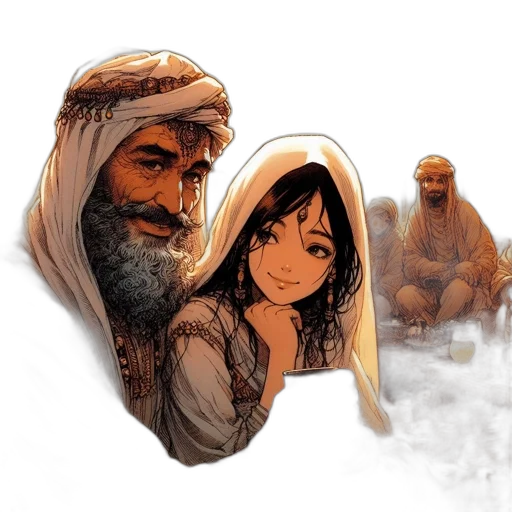 concept art, comic book art, fantasy art, photorealistic transparent PNG cut-out