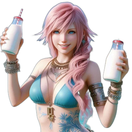 bottle, concept art, fantasy art, photorealistic transparent PNG cut-out