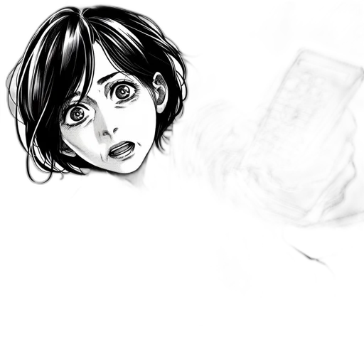 face, creature, mask, comic book art transparent PNG cut-out