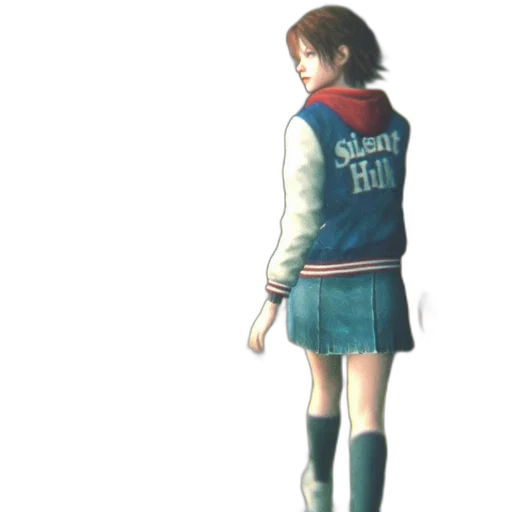 jacket, dress, staff, weapon transparent PNG cut-out