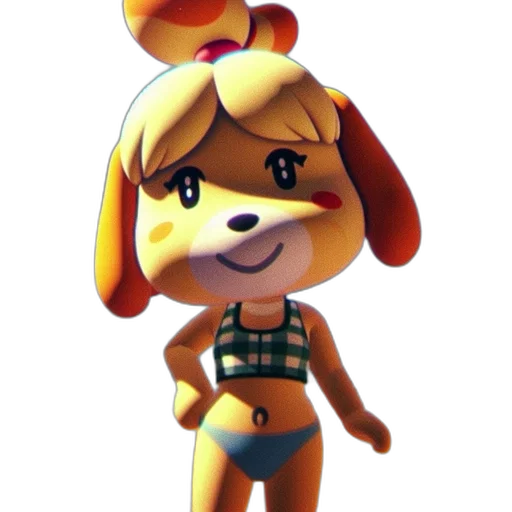 animal, creature, staff, dress transparent PNG cut-out