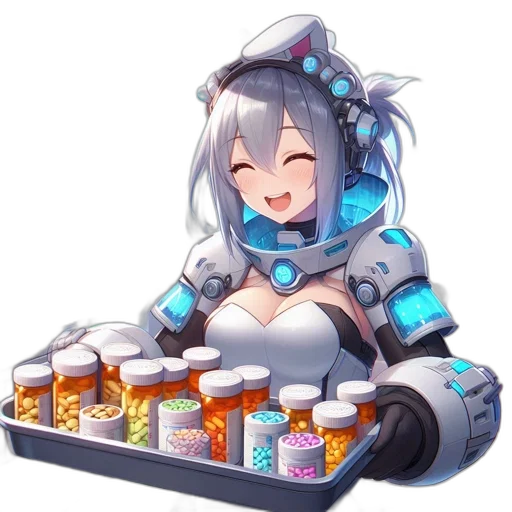 robot, weapon, food, bottle transparent PNG cut-out