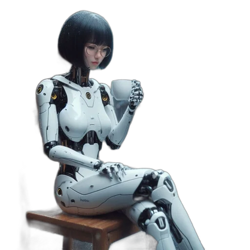 robot, furniture, dress, concept art transparent PNG cut-out