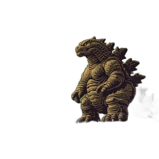 dragon, creature, animal, staff transparent PNG cut-out