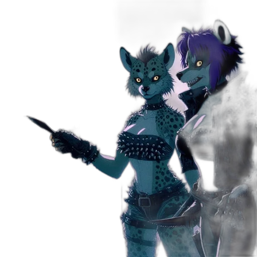 staff, animal, sword, creature transparent PNG cut-out
