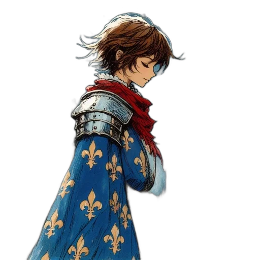 sword, crown, weapon, jacket transparent PNG cut-out