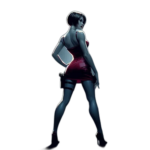 dress, robot, jacket, concept art transparent PNG cut-out