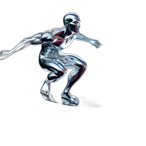 robot, jewelry, creature, 3d render transparent PNG cut-out
