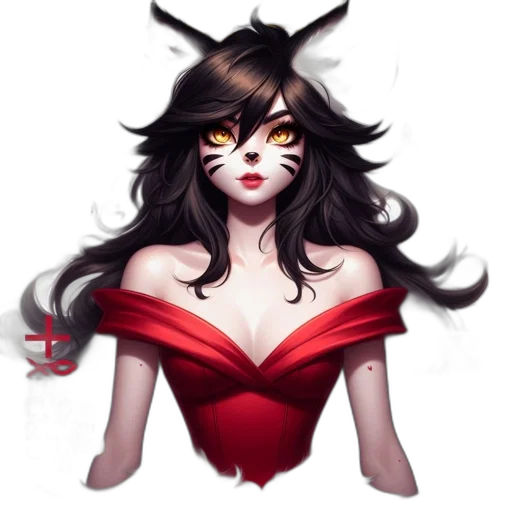 mask, dress, face, fantasy art transparent PNG cut-out