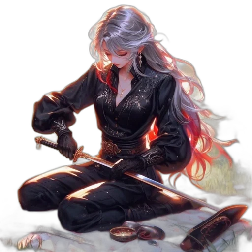 sword, weapon, staff, concept art transparent PNG cut-out